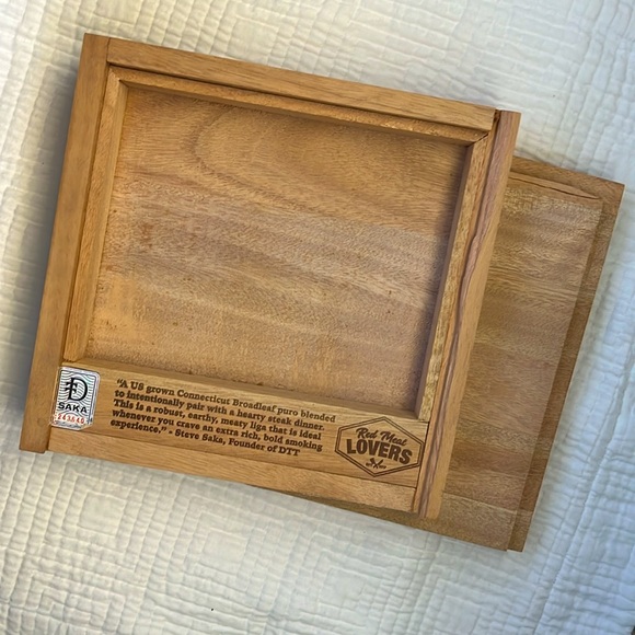 Cigar box wooden Red Meat Lovers - Picture 10 of 10